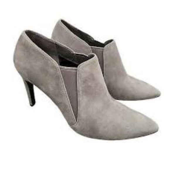 Cole Haan Allaire Shootie II Size: 8.5 Stormcloud Suede - Picture 2 of 8